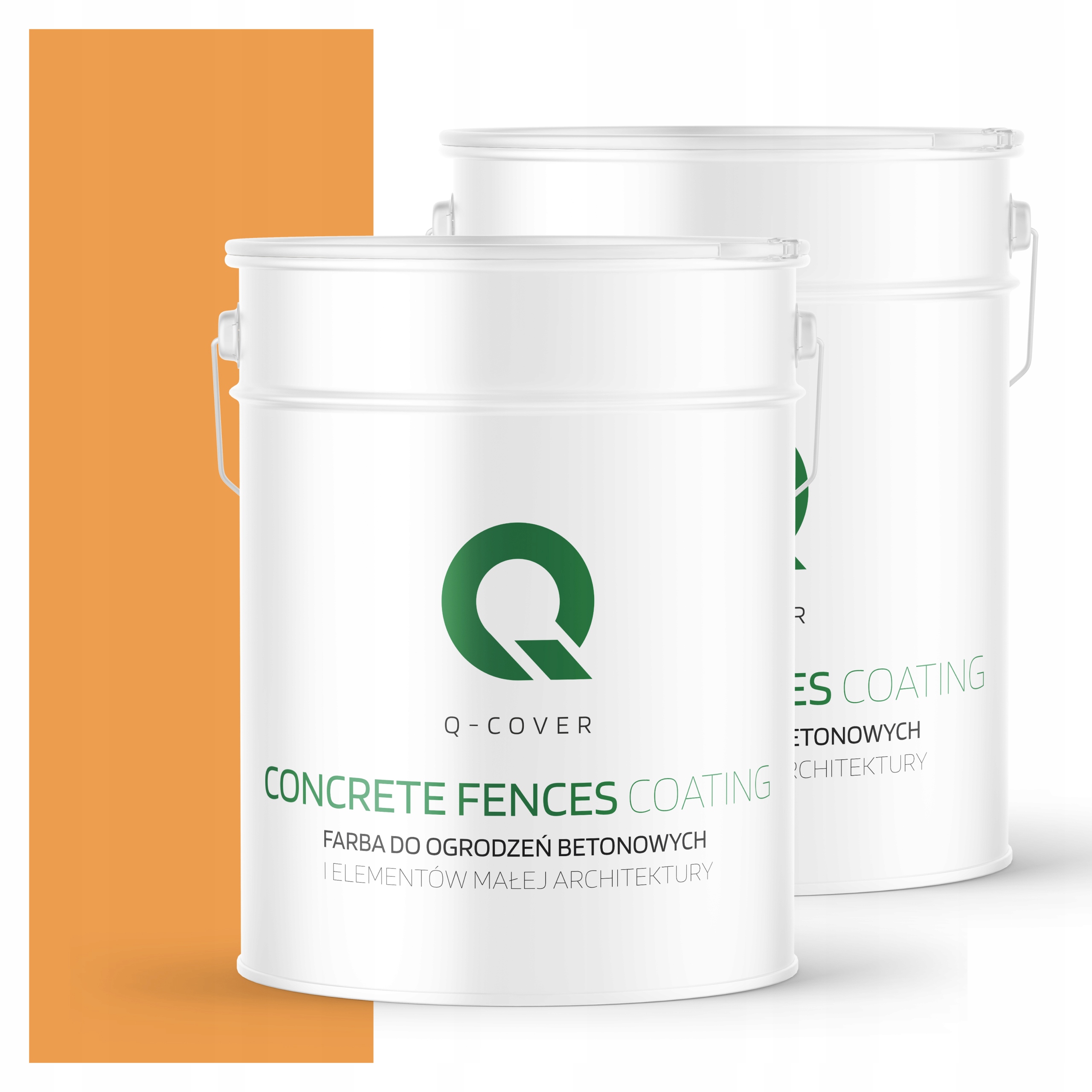 Farba Na Maľovanie Plotov A Betónových Kvetináčov Oranžová Farba 10 L