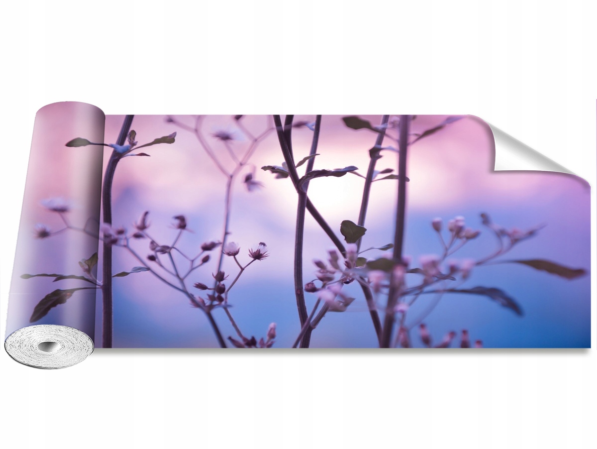 

Tapeta Samoprzylepna Pąki Fioletowy - 250x104