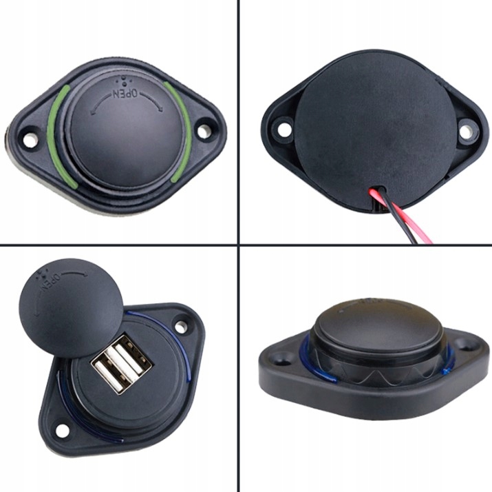 ŁADOWARKA SAMOCHODOWA USB 3.1A ZEWNĘTRZNA WHITE EAN (GTIN) 5710247009500