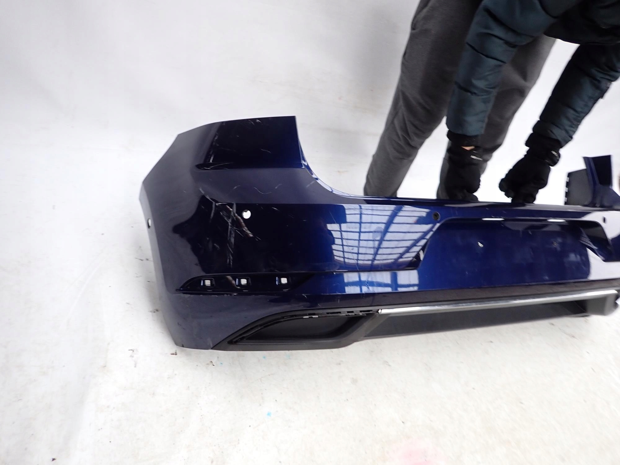 VW GOLF VII 7 HB LIFT 16-20 bumper rear part rear 6XPDC