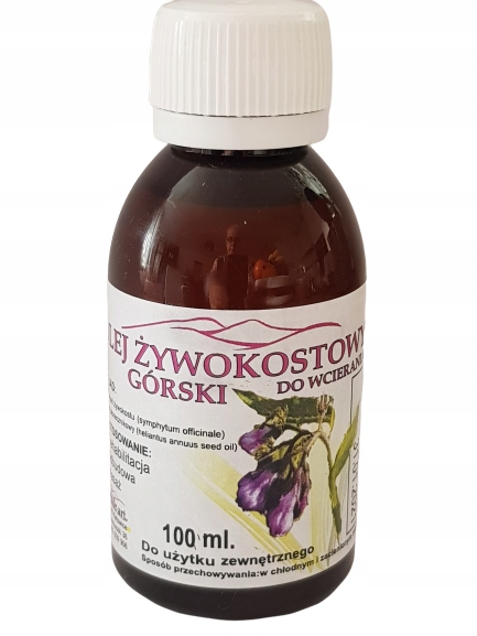 

Olej żywokostowy górski 100 ml