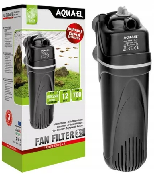 Fan 3 Plus Filtr wewnętrzny do akwarium 150-250 L Aquael 1 sztuka