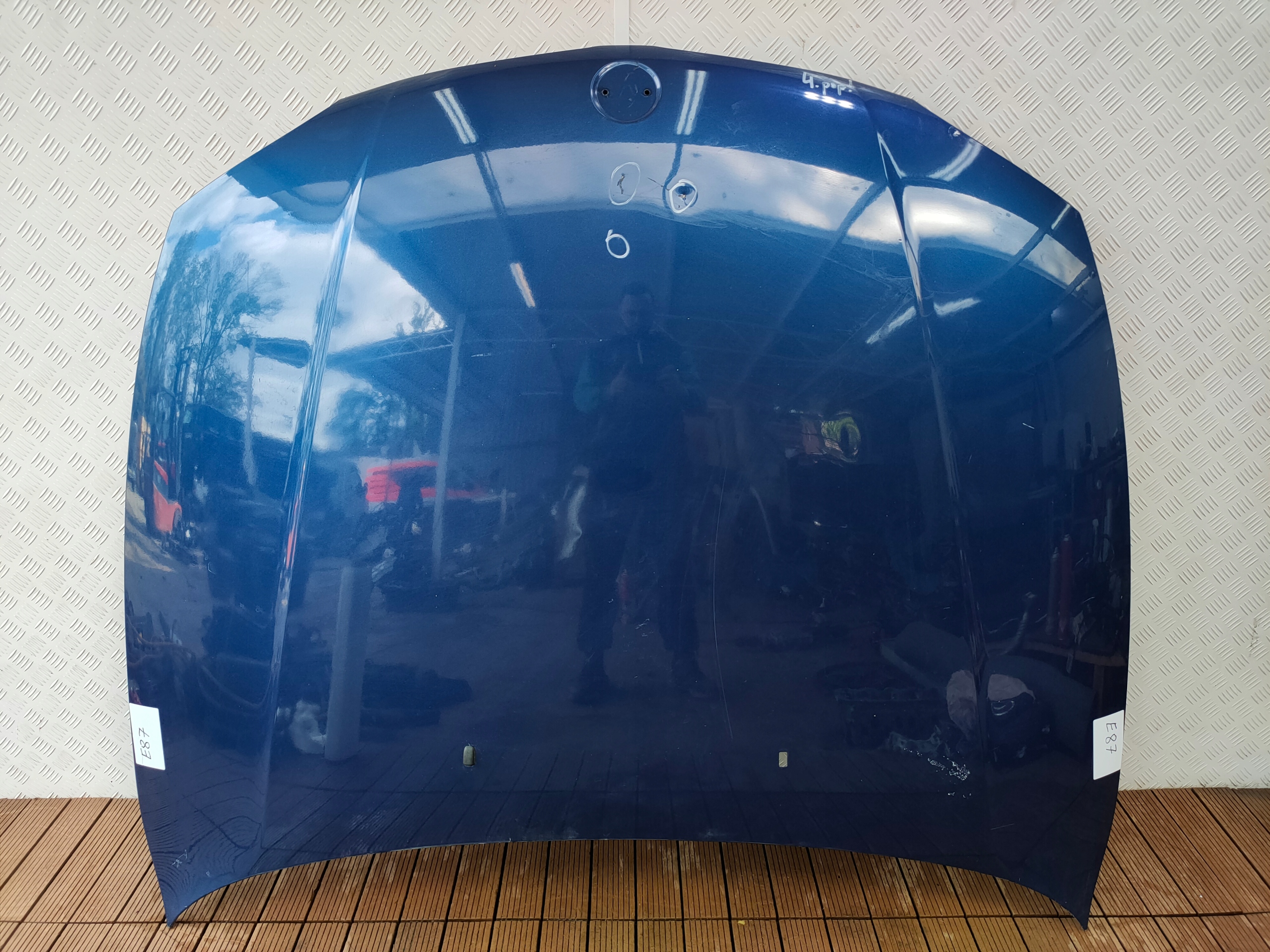 BMW E81 E82 E87 E88 07-11 LCI LIFT Cofano A51 MONTEGO BLAU