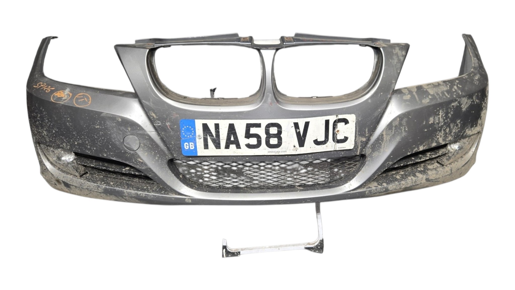 front bumper BMW e90 LIFT SPACEGRAU A52/7 original complete