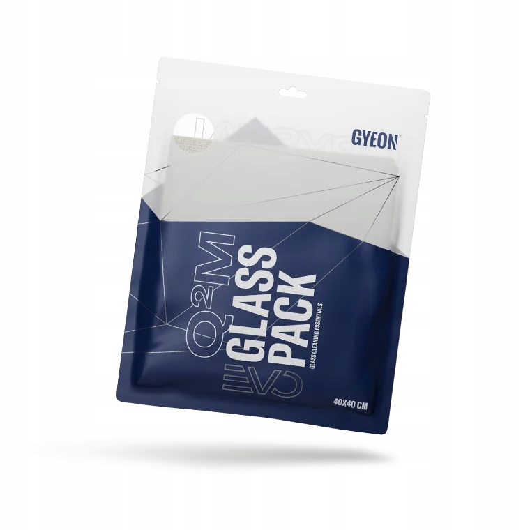 Gyeon Q2M GlassPack Evo zestaw profesjonalnych mikrofibr do szyb (2 szt.)