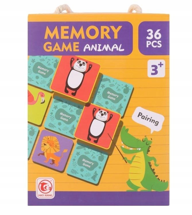Gra Planszowa Memory Zwierzęta /pro Kids Pro Kids