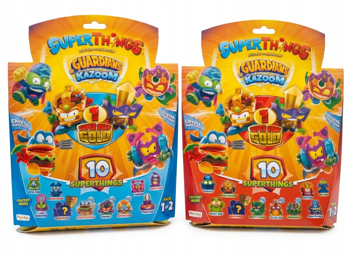 Figurki Magic Box Things Zings S9 G10 szt. Pack 1 Pack 2 Komplet