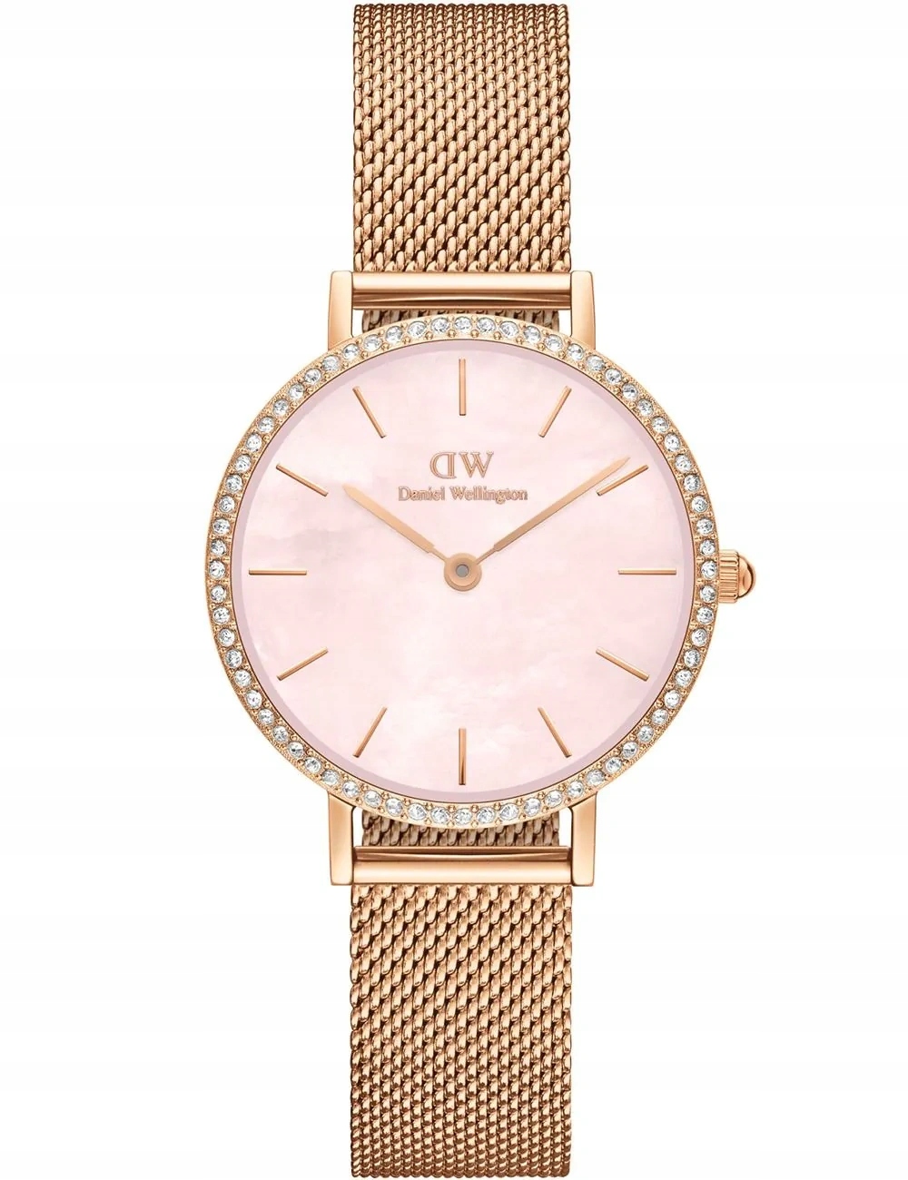 Dámské Hodinky Daniel Wellington Petite Lumine DW00100663 Pink Pearlové
