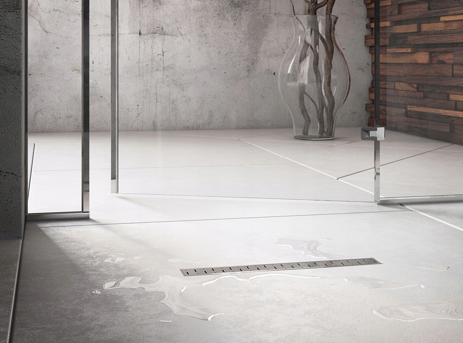 Odpływ Liniowy 90 cm Niski AGOS INOX Szerokość produktu 7.6 cm