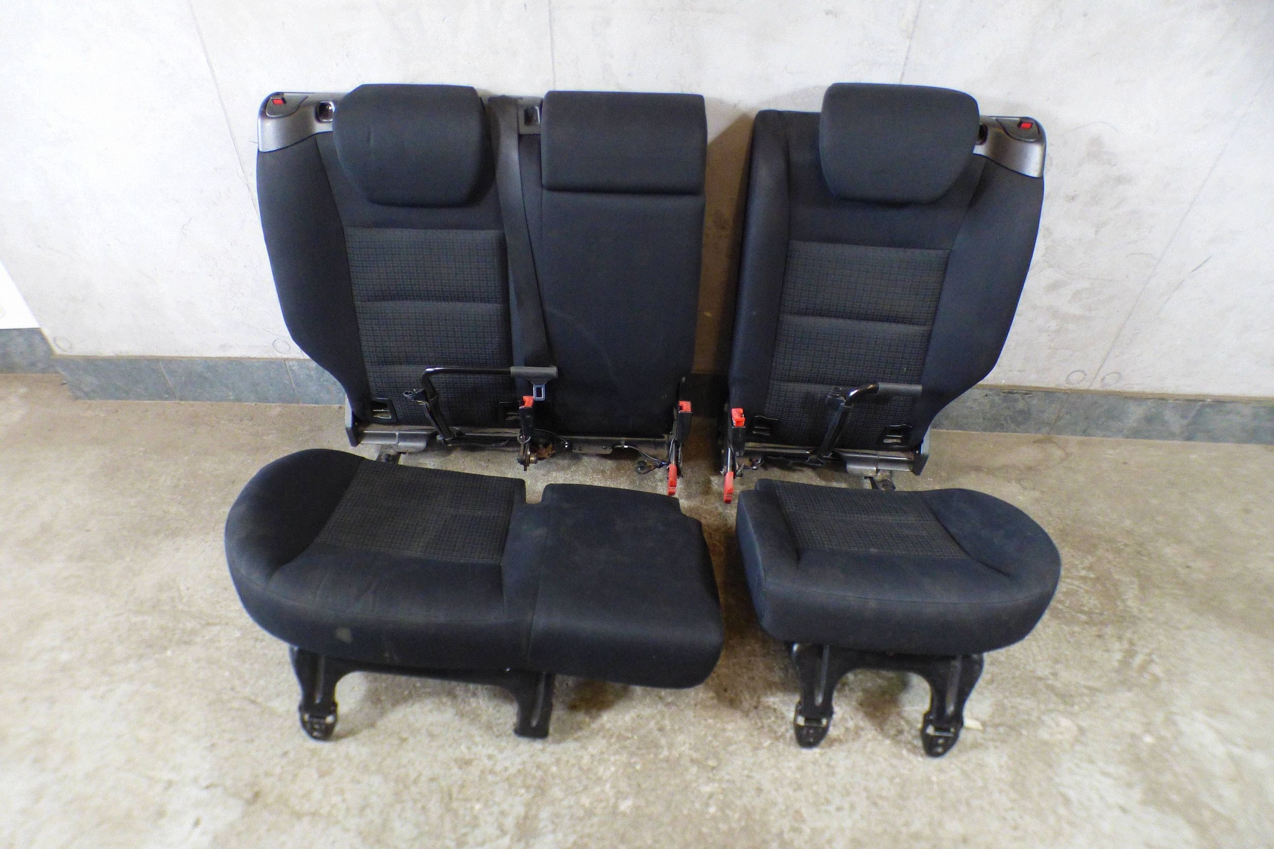 Mercedes B-Klasa W245 Sitz heck hinten