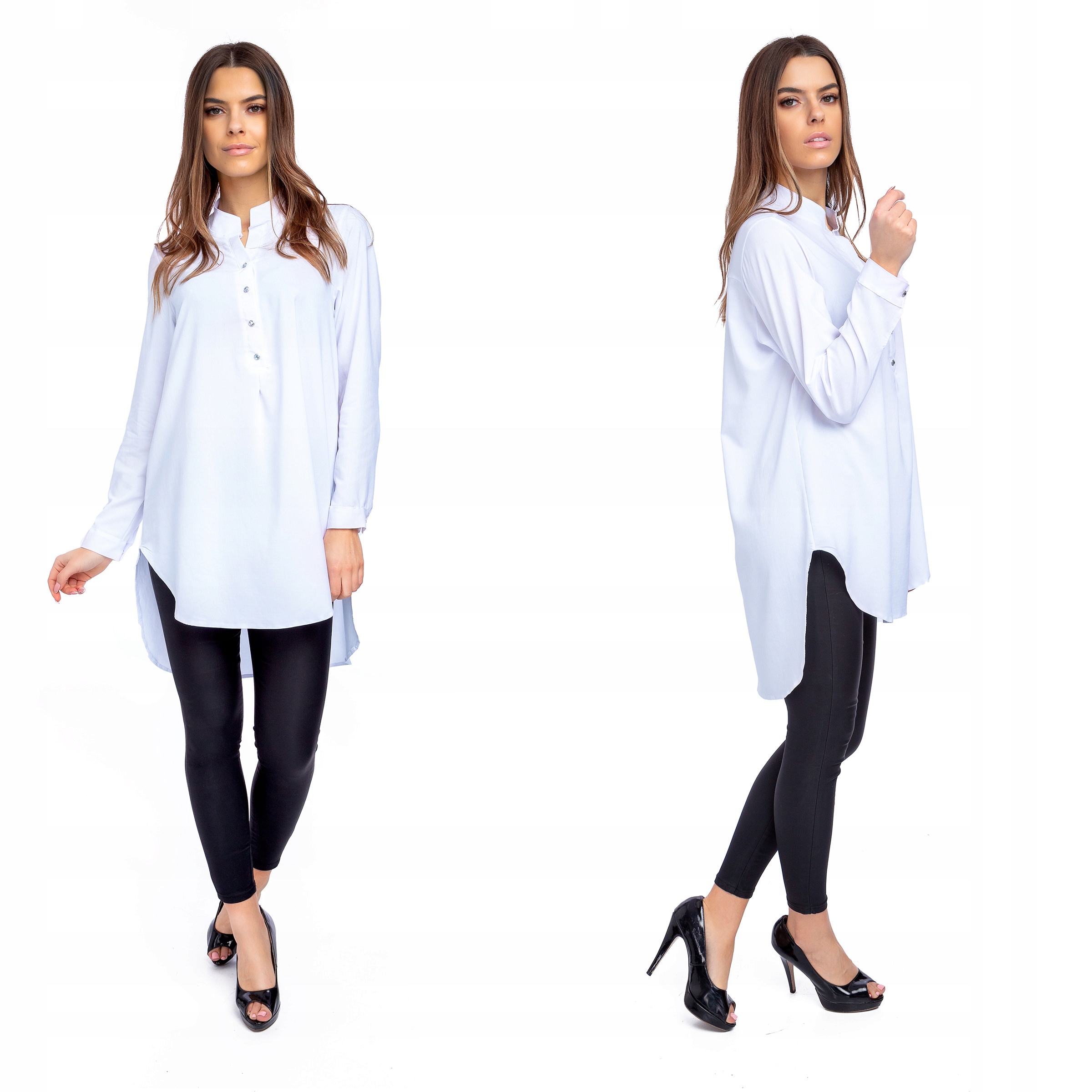 

Luźna kobieca elegancka Tunika Oversize roz - 54