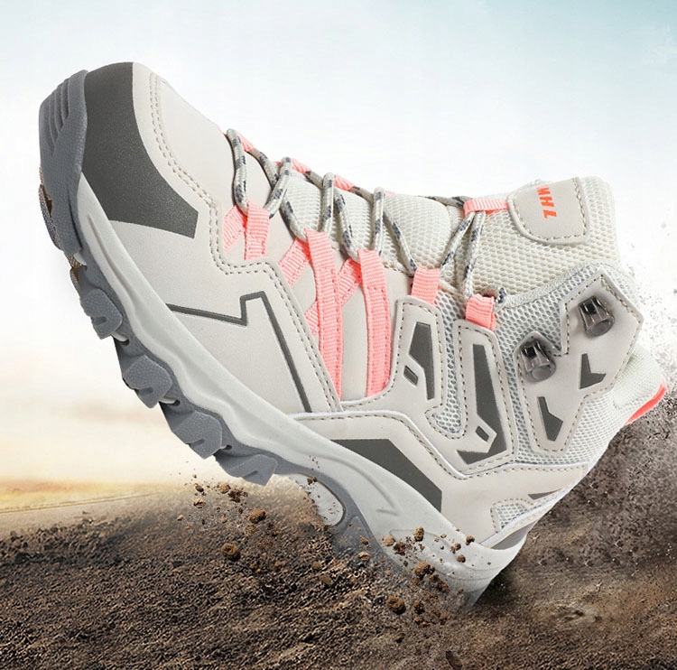 OUTDOOR WYGODNE TREKKINGOWE DAMSKIE BUTY TURYSTYCZNE SPORTOWE R.36 Marka inna