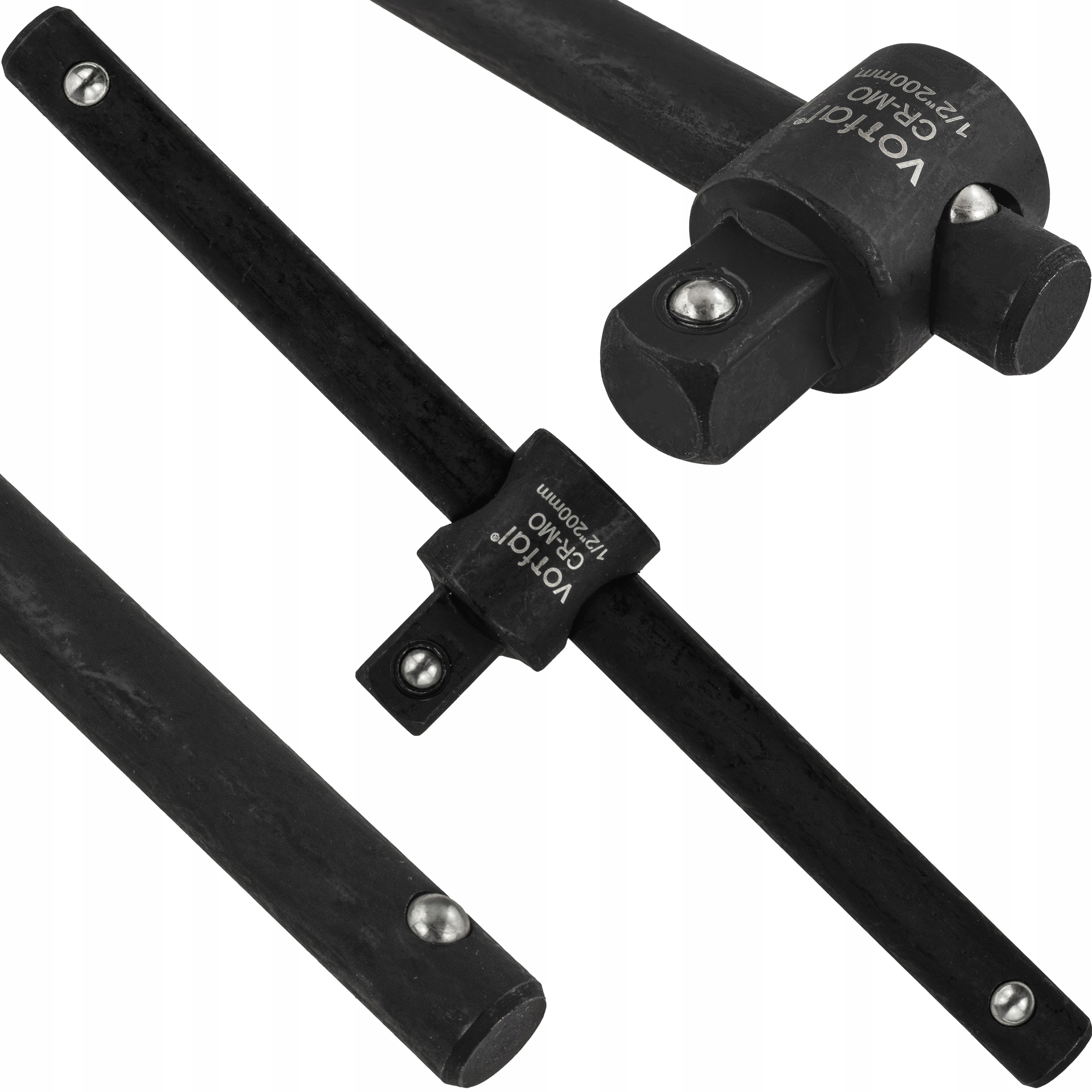 Klucz Nasadowy Do Nasadek Pokrętło Udarowe Przesuwne Typ T 1/2" 200 MM