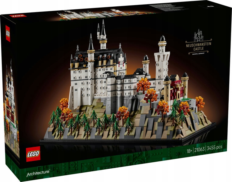 stavebnice Lego Architecture 21063 Zámek Neuschwanstein