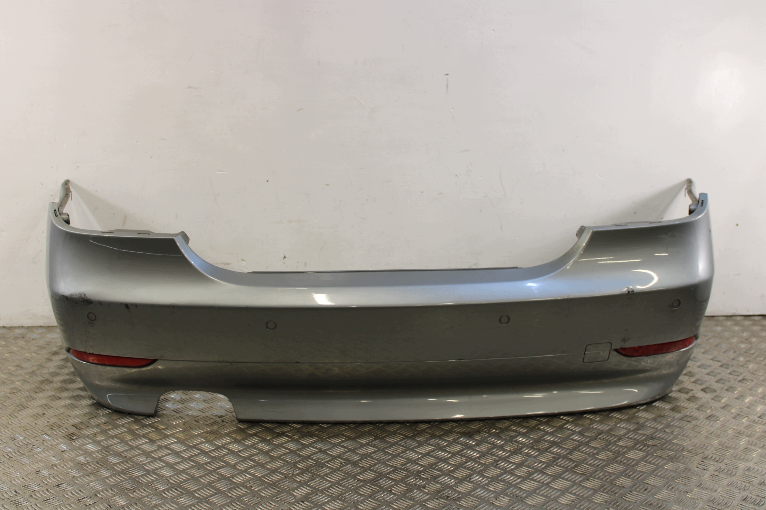 bumper rear part rear complete 4 X PDC BMW 5 E60 sedan