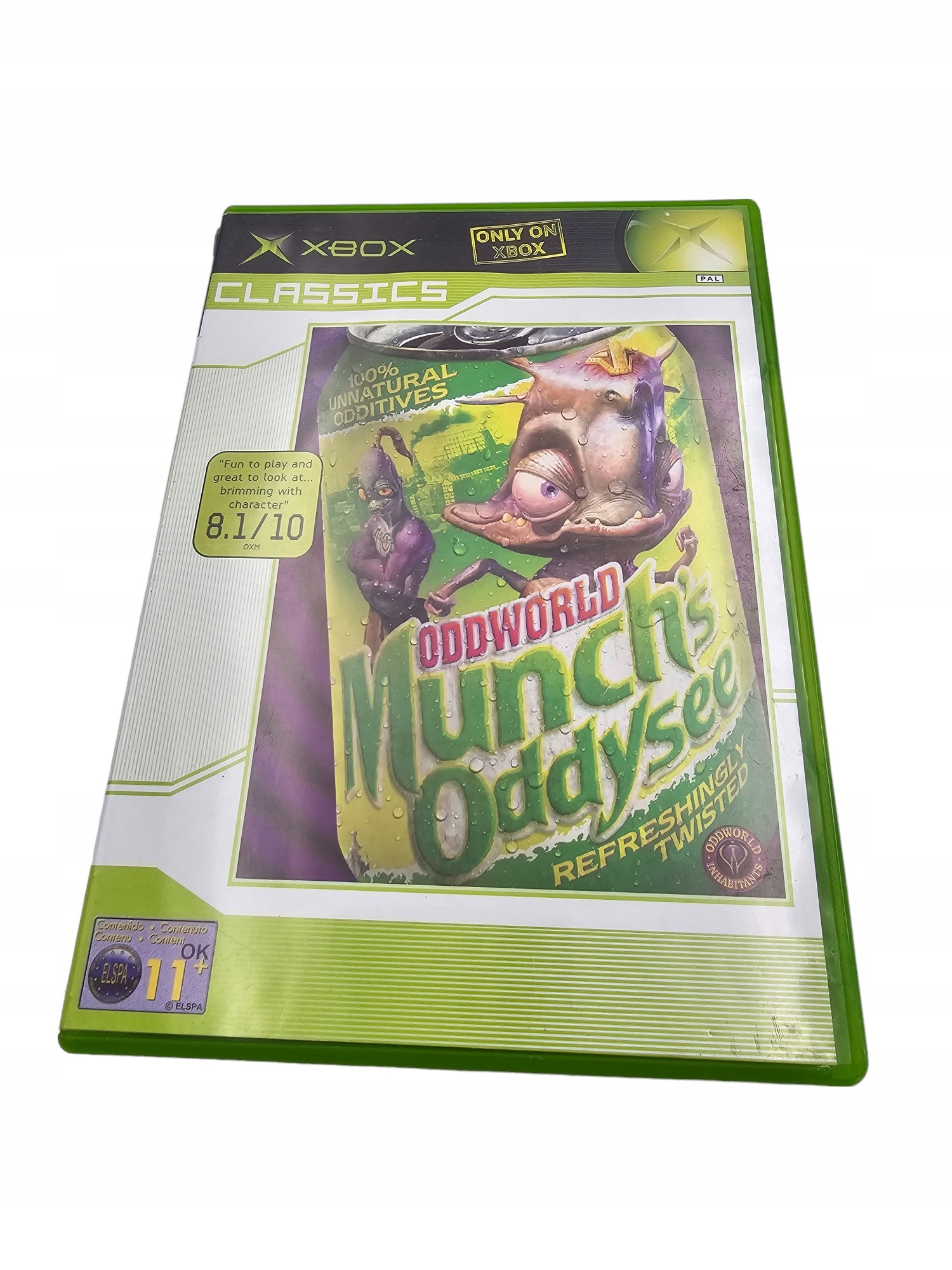 XBOX ODDWORLD MUNCH'S ODDYSEE