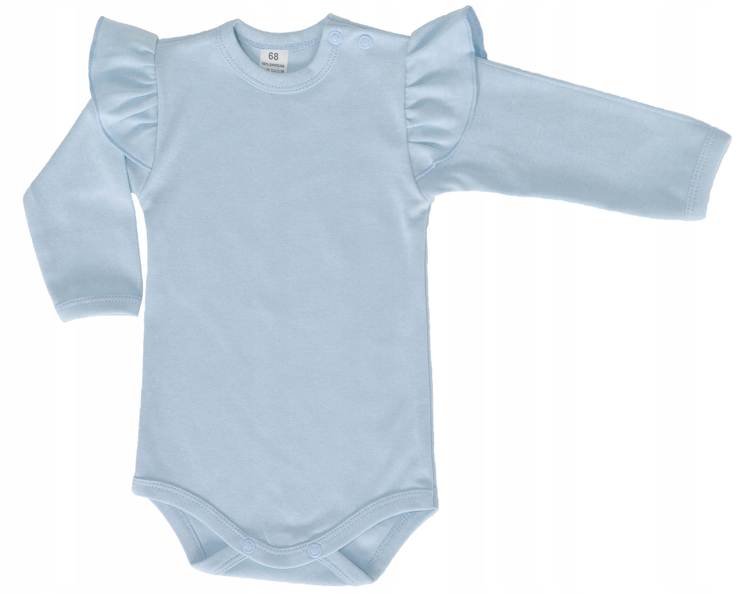 

Body Z Falbankami Niebieskie Jasne R 80