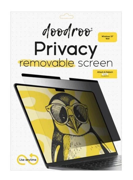 Doodroo Fólie pro notebook 15.6 16:9 Windows Anti Spy Filtr