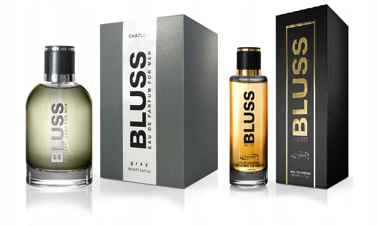 Chatler Bluss Grey Men Bluss The Set Men 2x100 ml parfémovaná voda