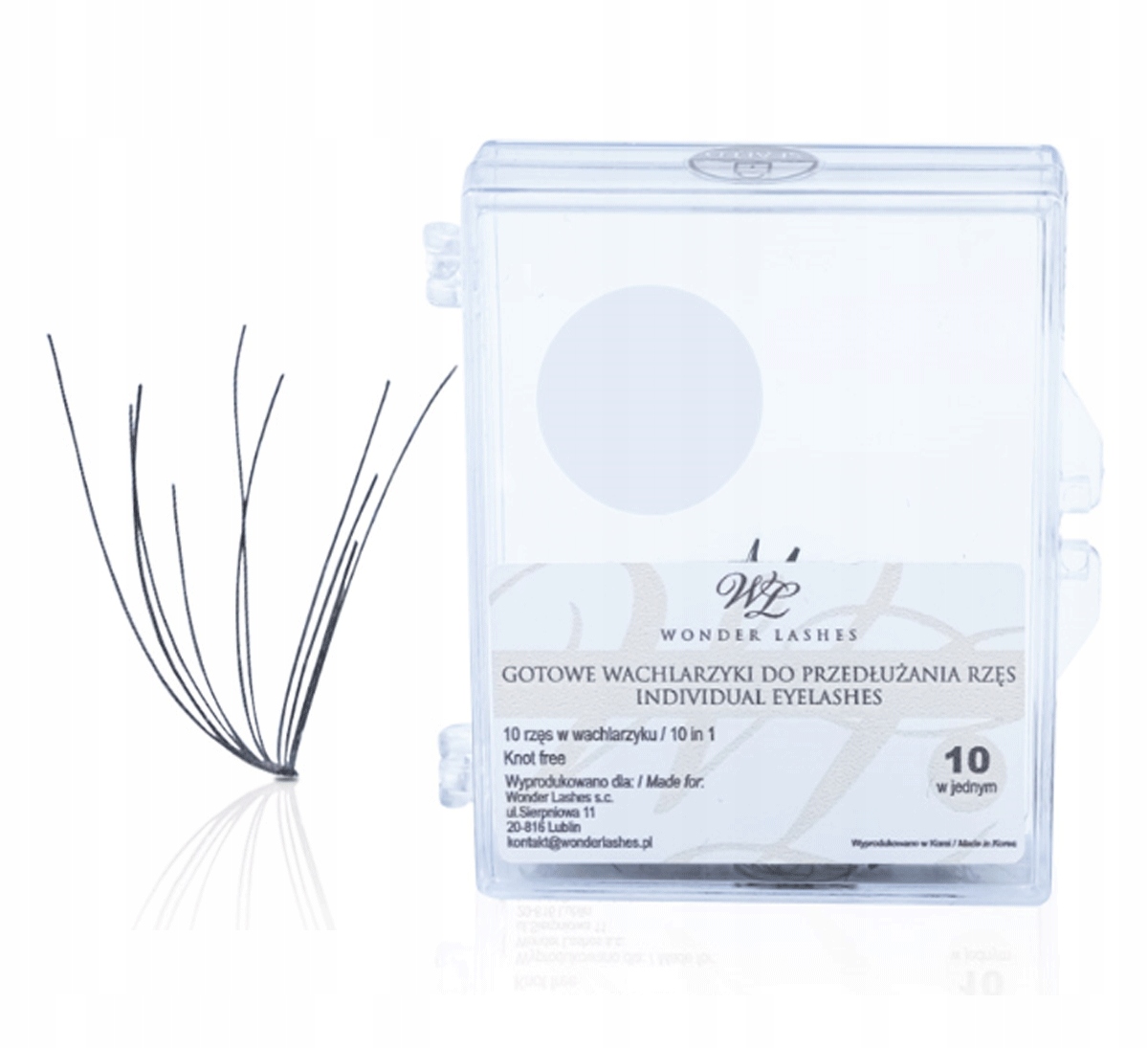 

Wonder Lashes Wachlarzyki rzęsy 10w1 B 0,1 8mm