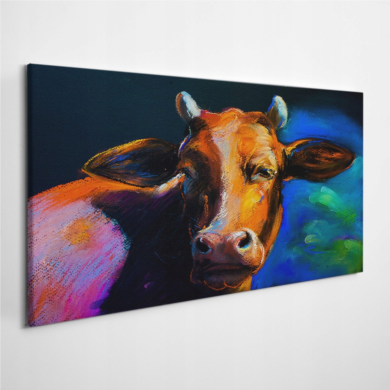 

Zdjęcie na foto-obrazie Art Krowa Zwierzę 140x70