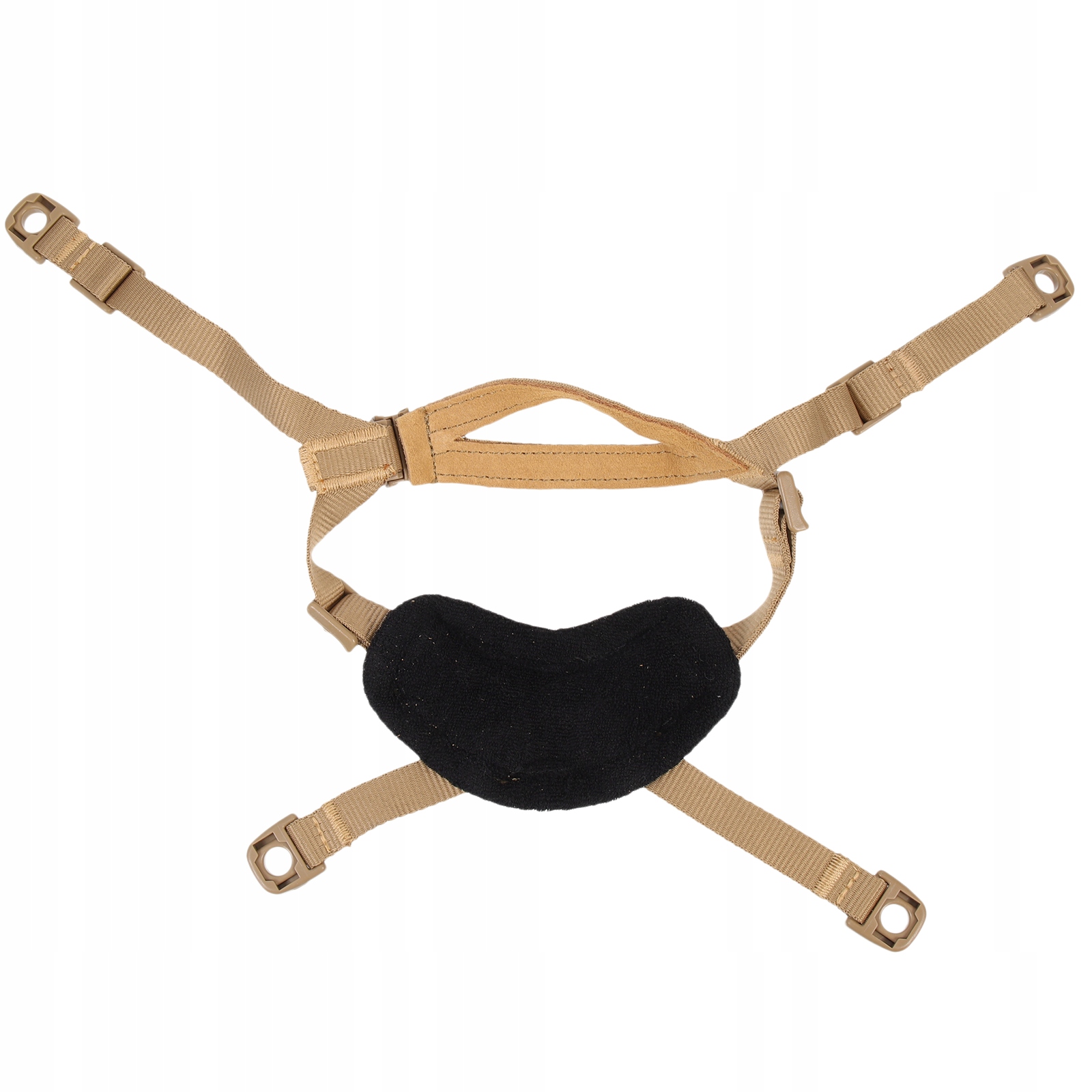 KASK ROWEROWY Z PASKIEM PODBRODNYM TWARDY HAT, ELASTYCZNY