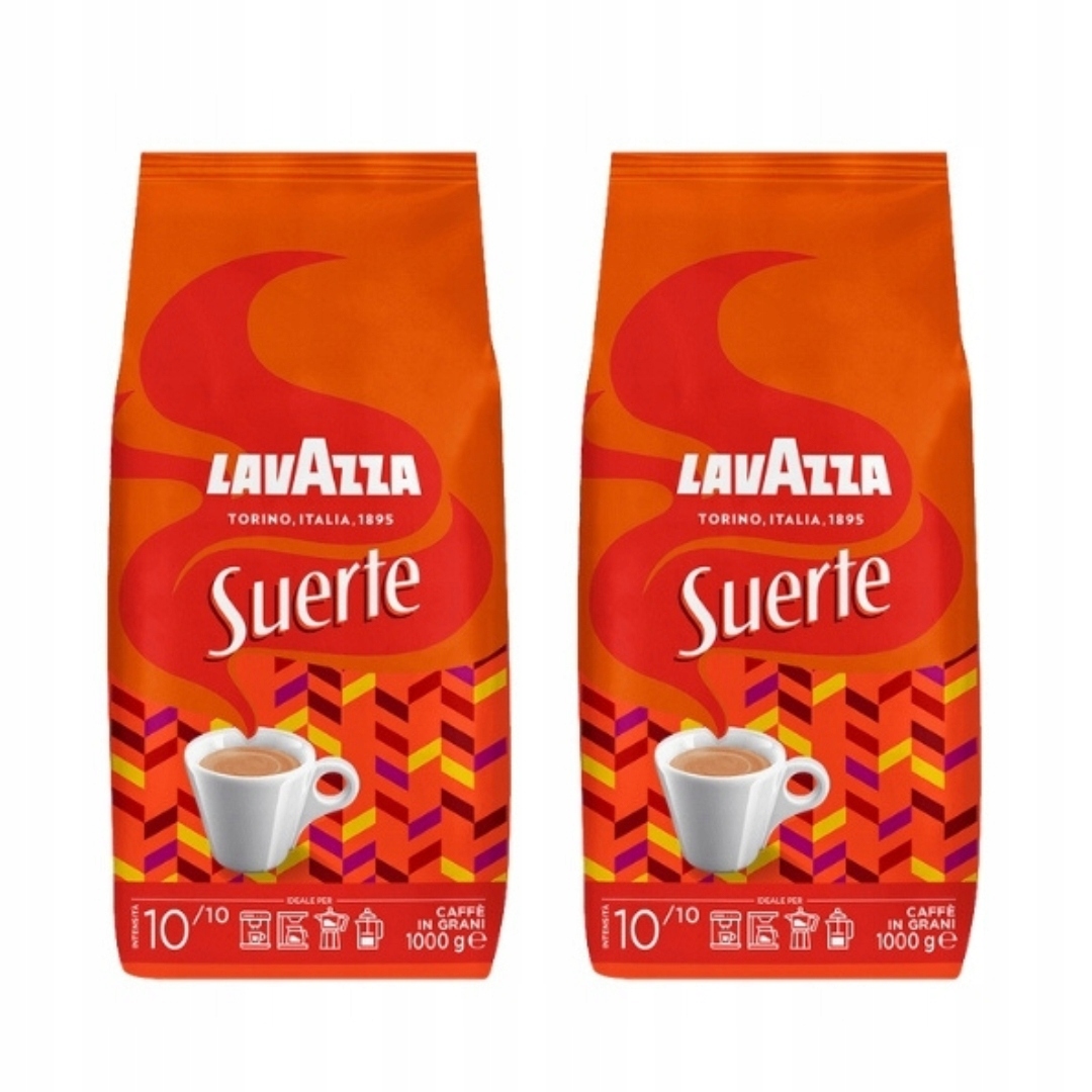 Levně Káva zrnková Lavazza Grani Suerte Italská 1 kg
