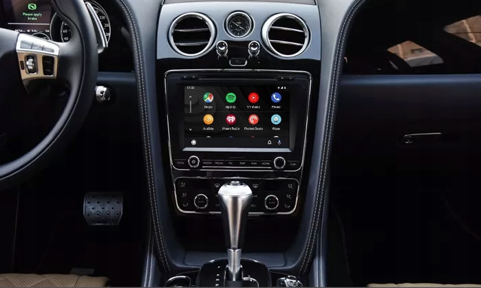 BENTLEY ANDROID AUTO Continental / Flying Spur Radio brak informacji