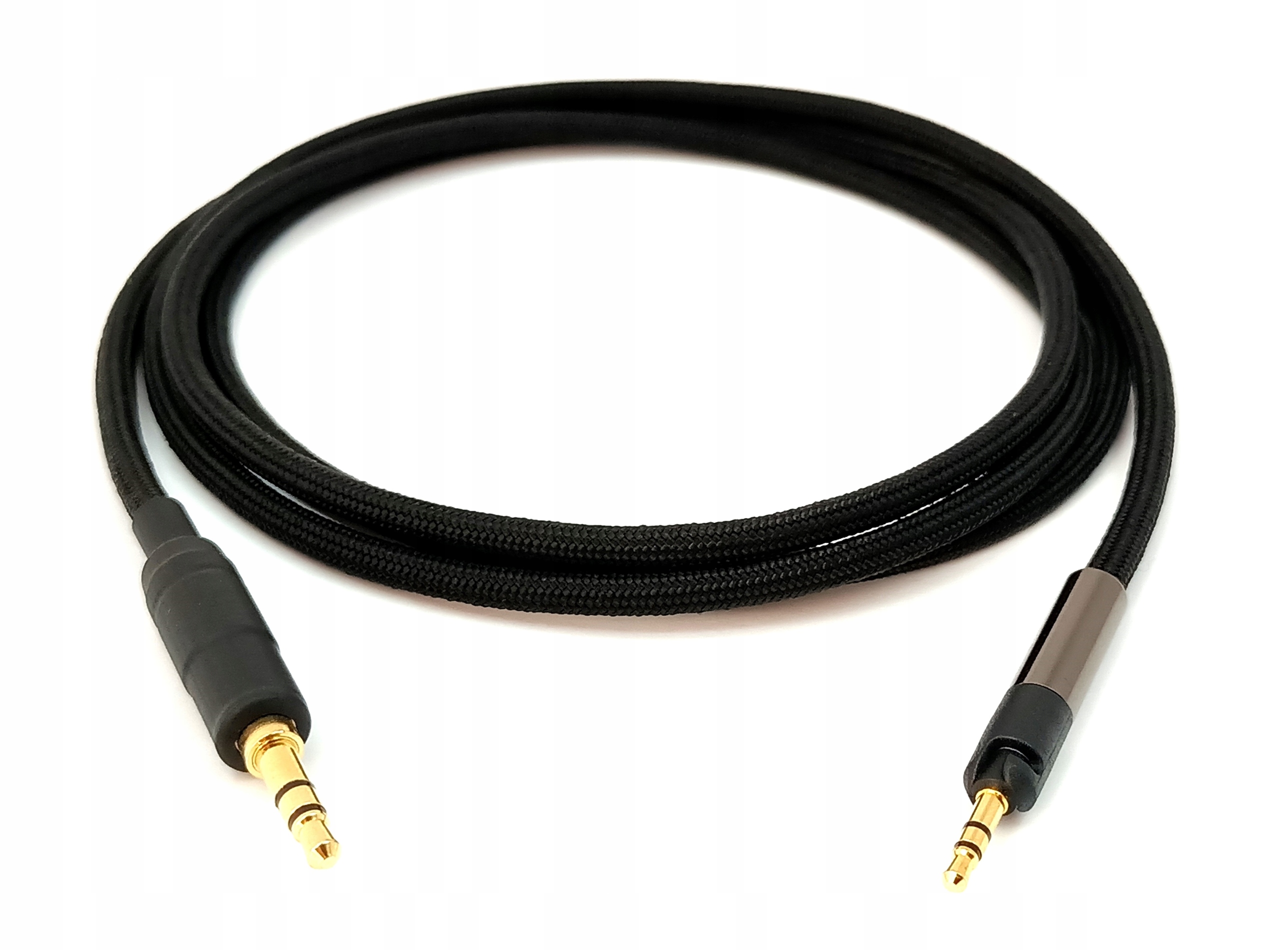 Ręcznie wykonany kabel do słuchawek Sennheiser HD560S 3,5mm oplot kolor