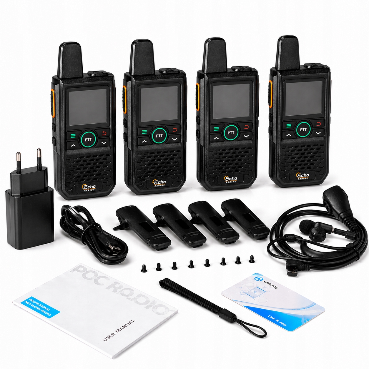 Vysielačka Walkietalkie Rádiotelefón Neobmedzený Dosah Bez Predplatného