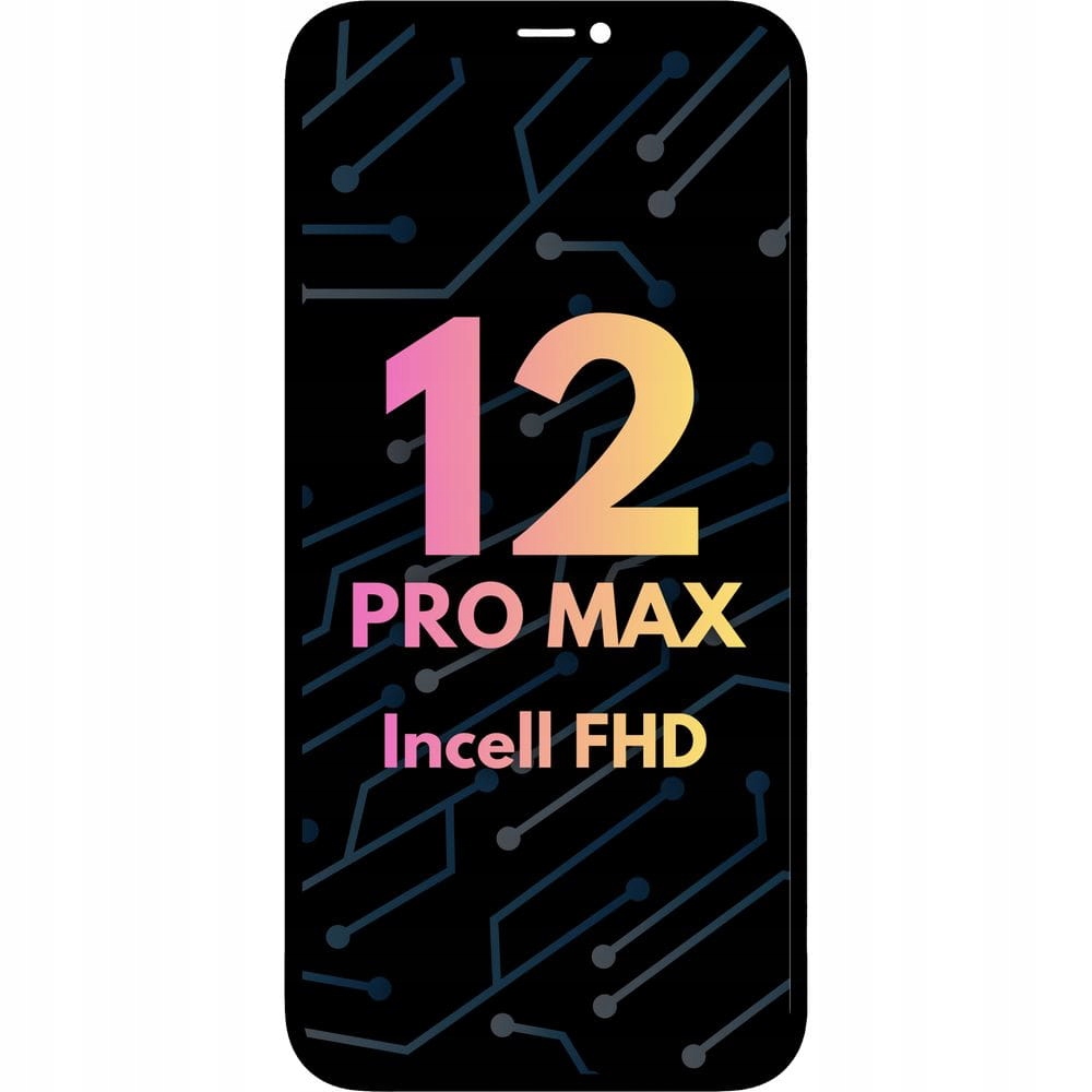 LCD displej pro iPhone 12 Pro Max náhrada Incell Fhd těsnění
