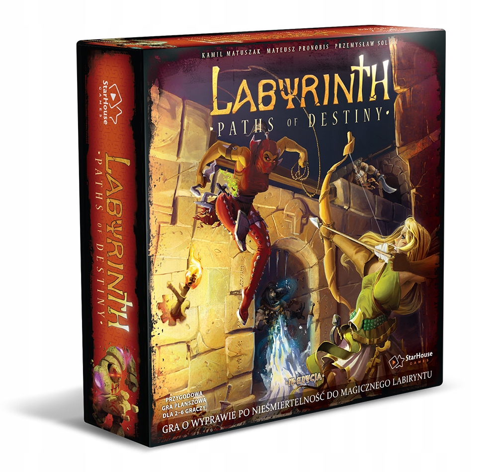 

Gra planszowa Labirynt jak Talisman Magia i Miecz