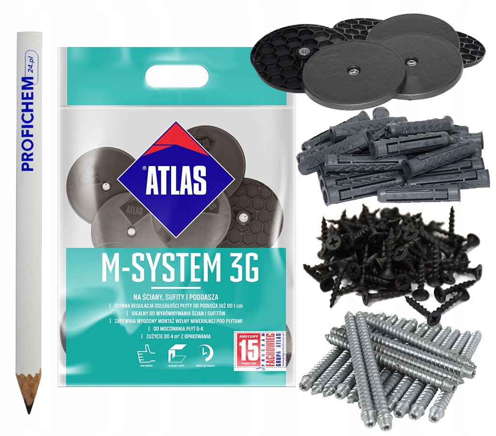 ATLAS M-SYSTÉM 3G M8/FI 6,5 L100 BX + ZDARMA