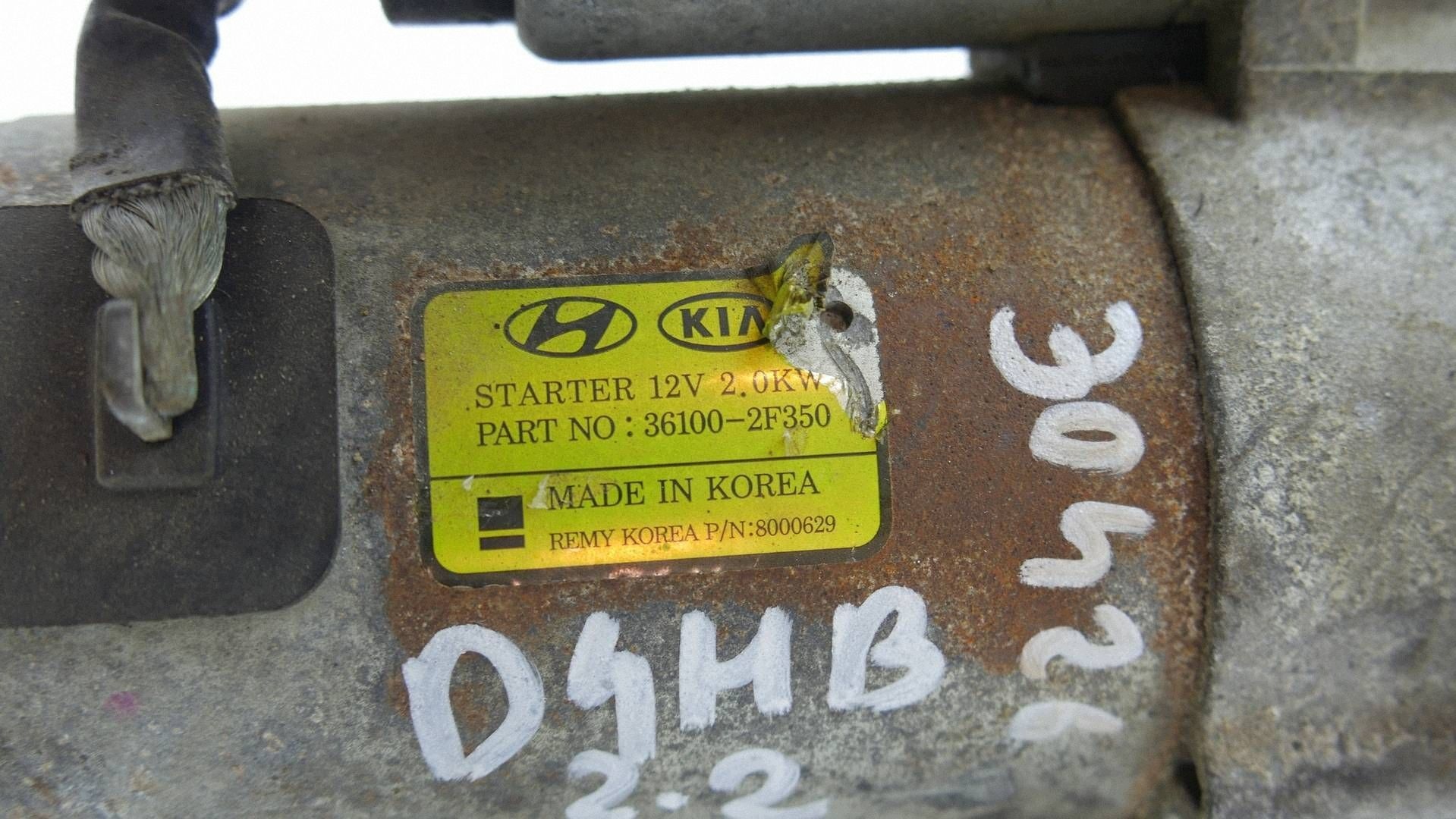 starter KIA SORENTO III 2.2D 36100-2F350