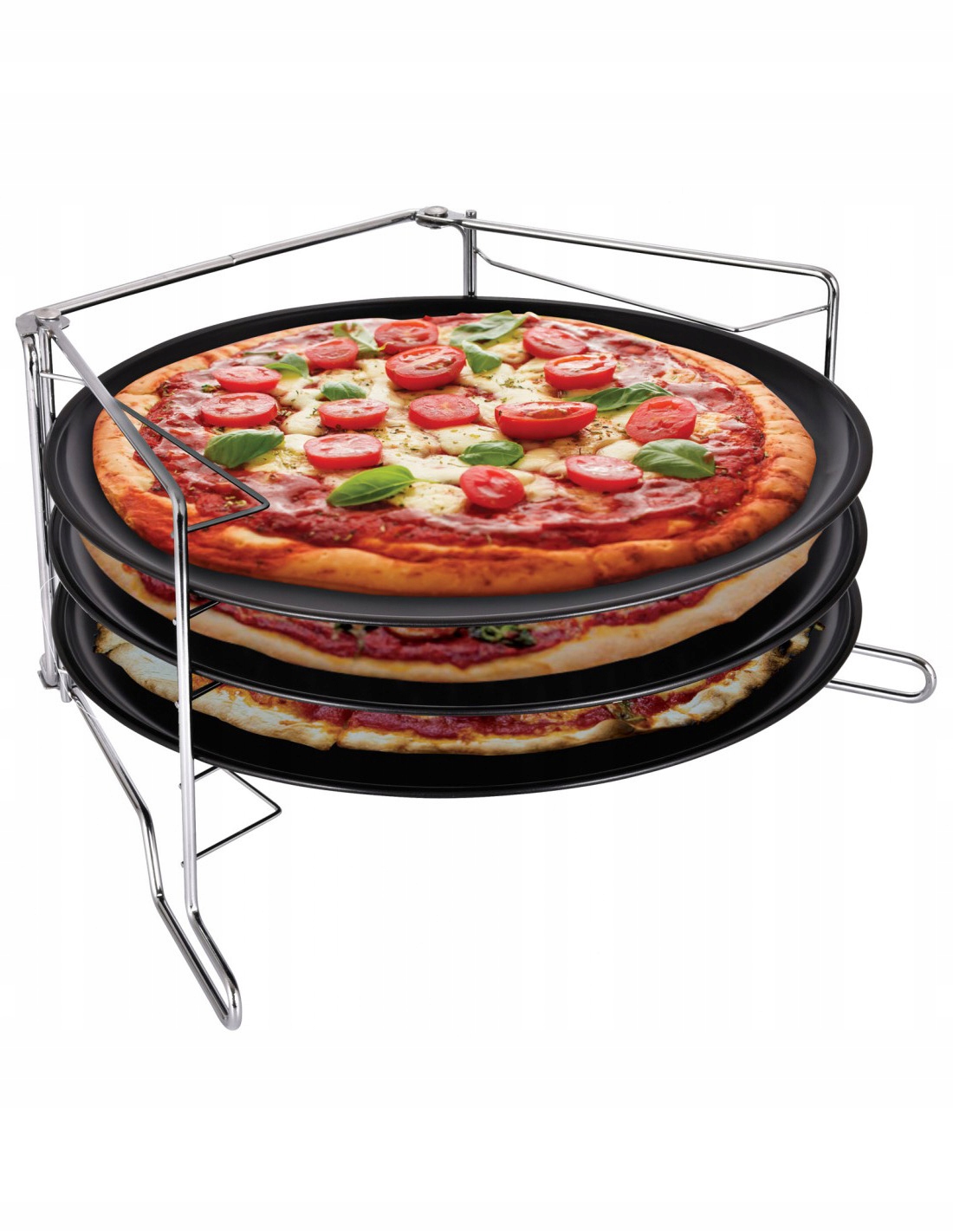 

Zestaw 3 Blach Do Pizzy Blacha Do Pieczenia Pizzy