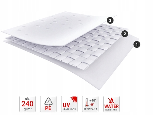 Торговий павільйон-намет 3x9 м Solid DAS 240 S Довжина 9 м