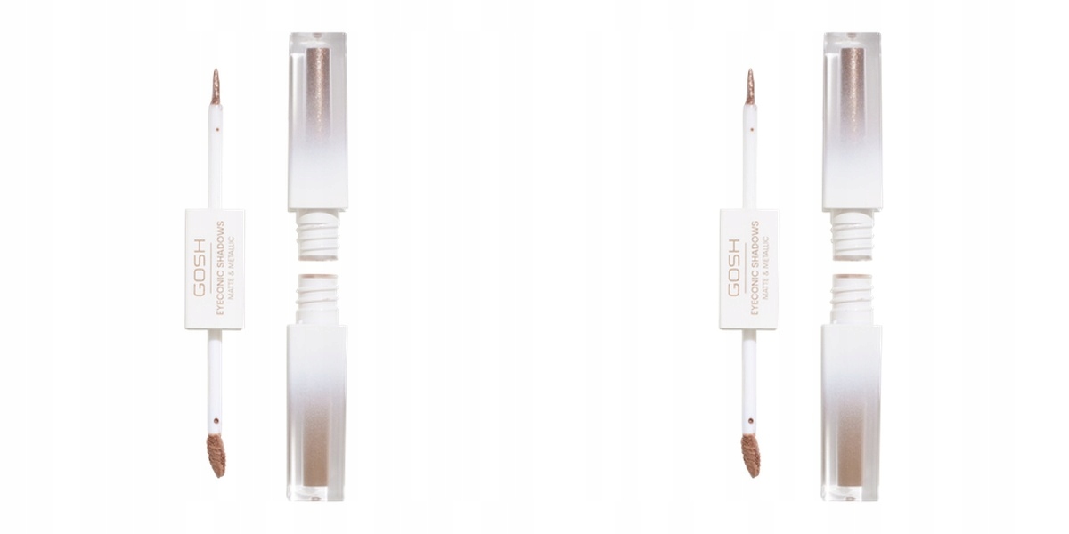 2x Gosh Matte&metallic stín v krému s aplikátorem na oční víčka 002 sassy,