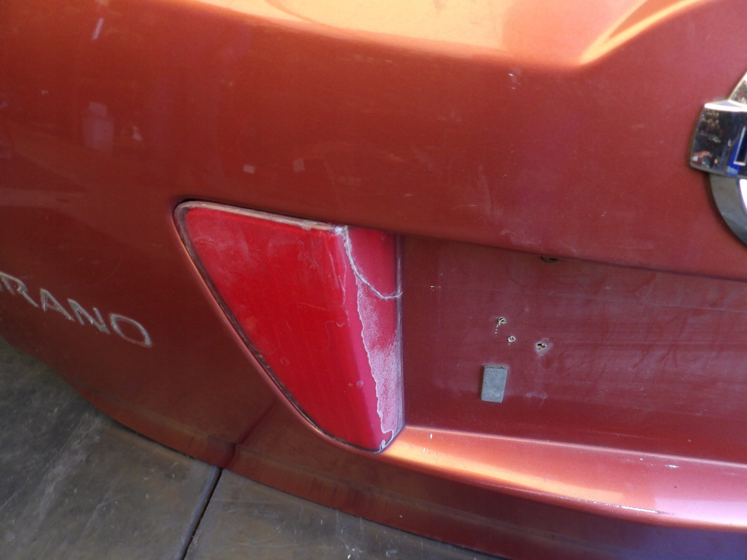 Nissan Murano Z50 boot doors lak. R10