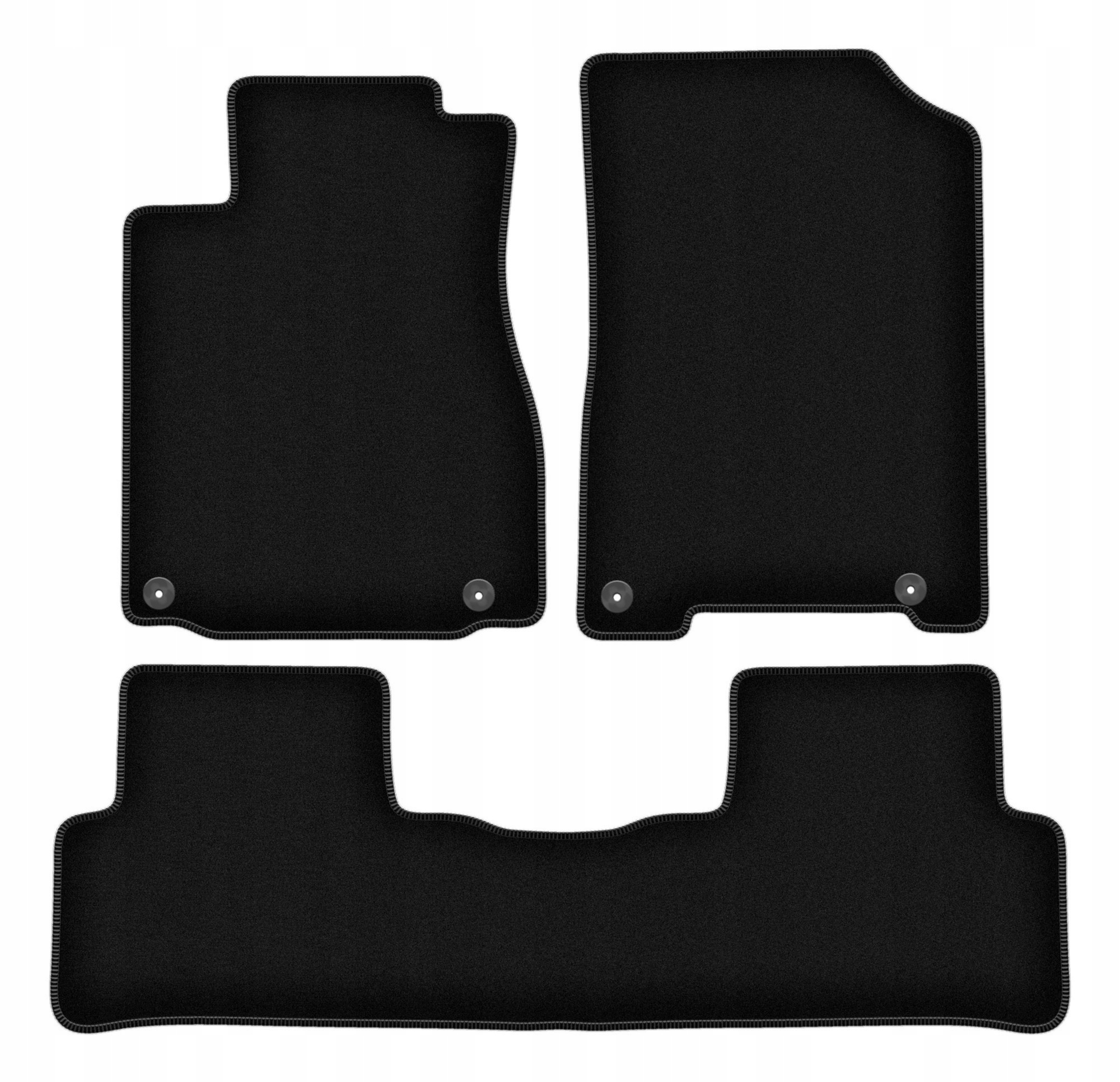 Dywaniki welurowe Basic do: Honda Cr-v IV Suv (2011-2018)