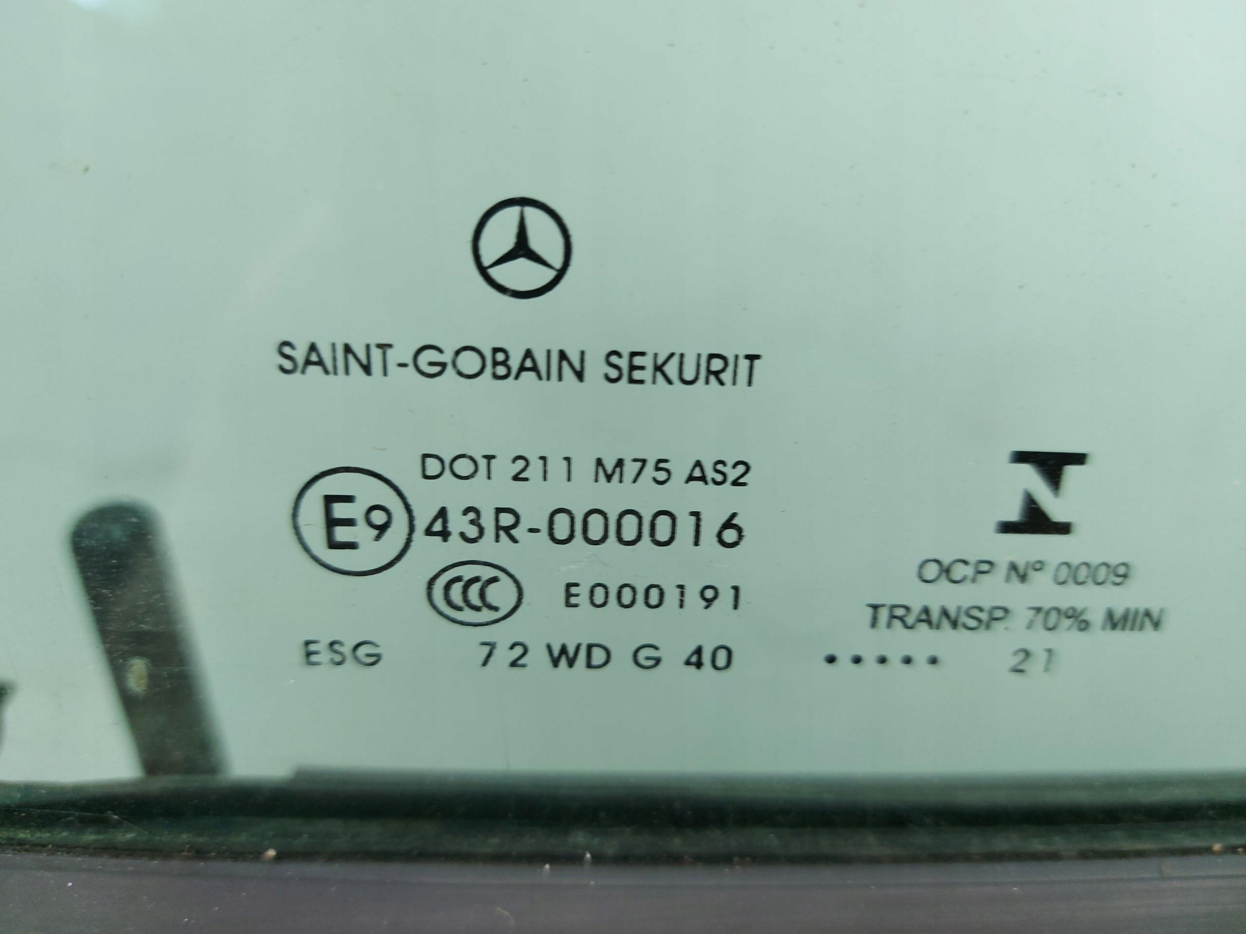Mercedes EQV w447 V-klasa door right front front silver 9744