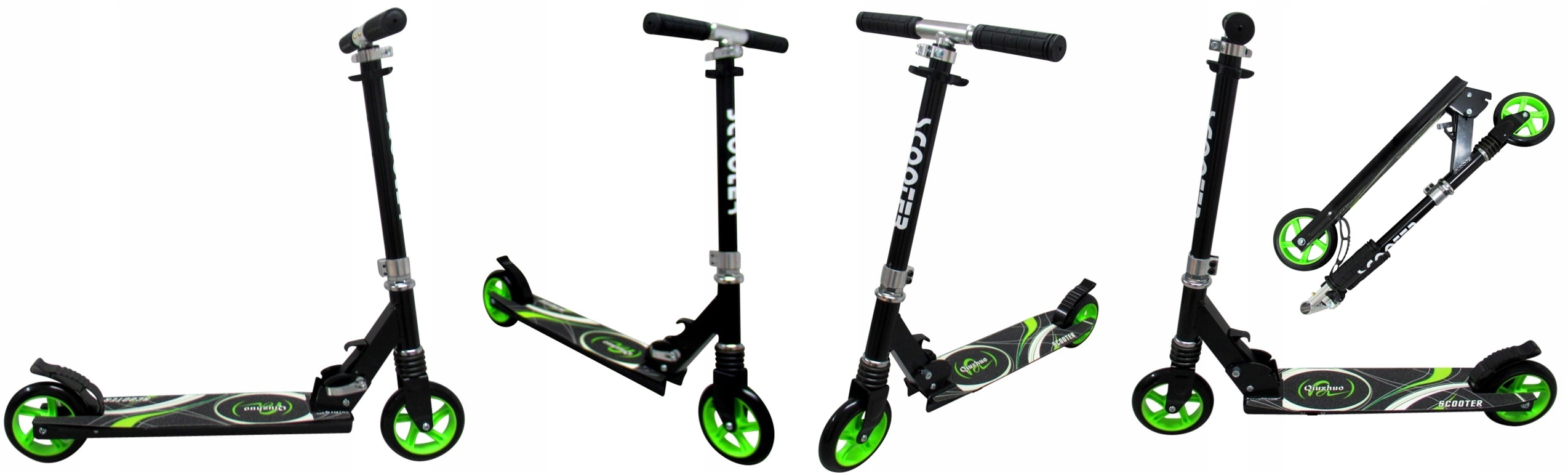 DUŻA SOLIDNA HULAJNOGA DLA DZIECKA SKŁADANA 100 KG Rozmiar ramy 10 cali