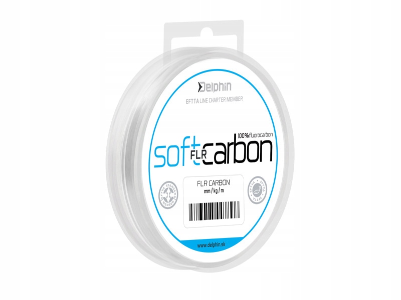 Delphin Soft Flr Carbon 0.185mm 2,53kg 50m fluorocarbon