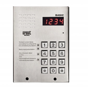 Płyta rozmówna Basic 1062/PR100 Urmet