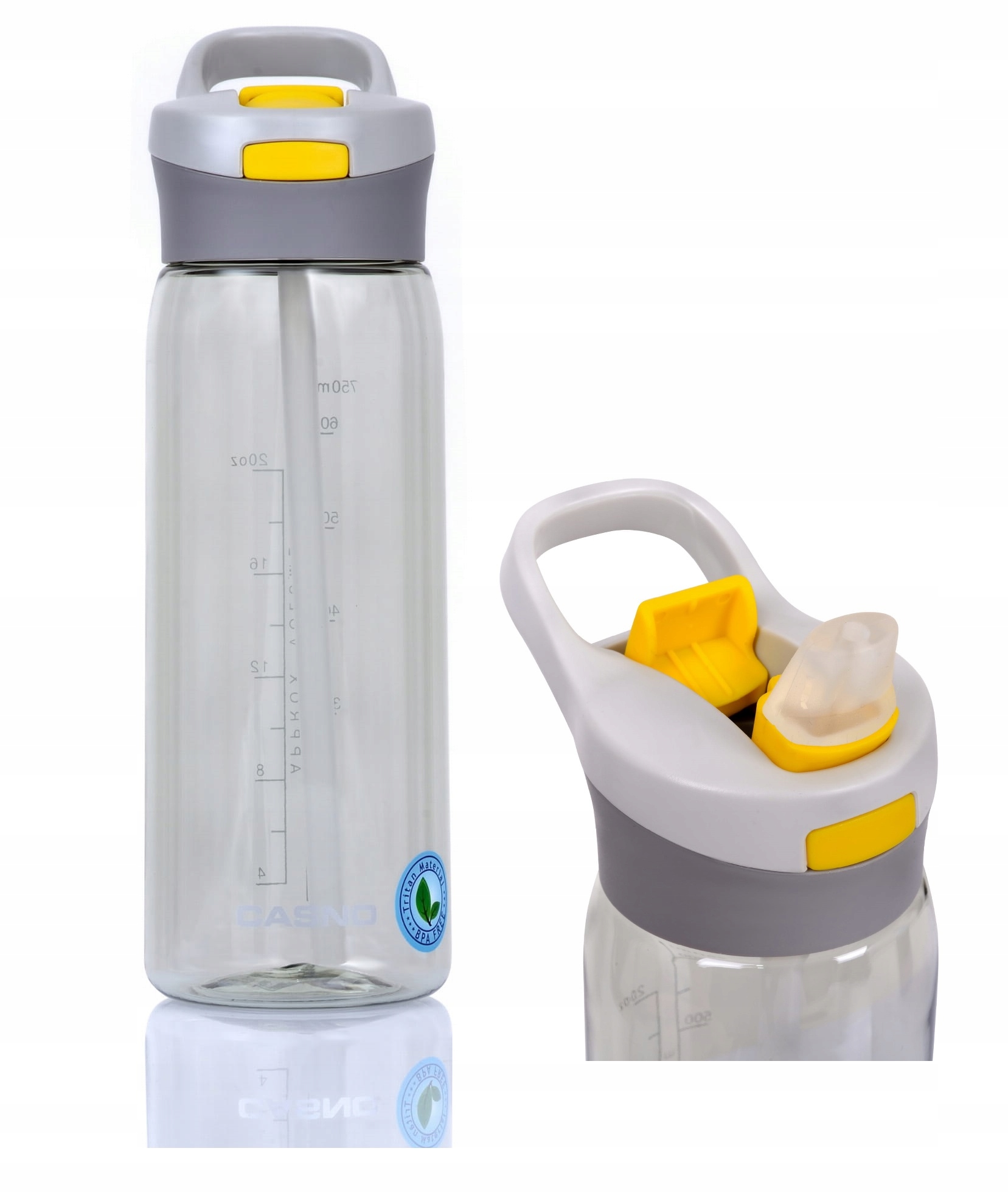 

Butelka Bidon Na Wodę Ze Słomką Casno 750ML Tritan