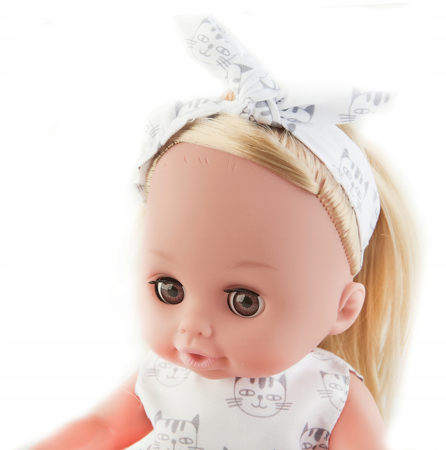 LALKA BOBAS Z AKCESORIAMI DLA NIEMOWLAKA I PLECAKIEM DLA MAŁEJ MAMY MÓWIĄCA Seria Lalka