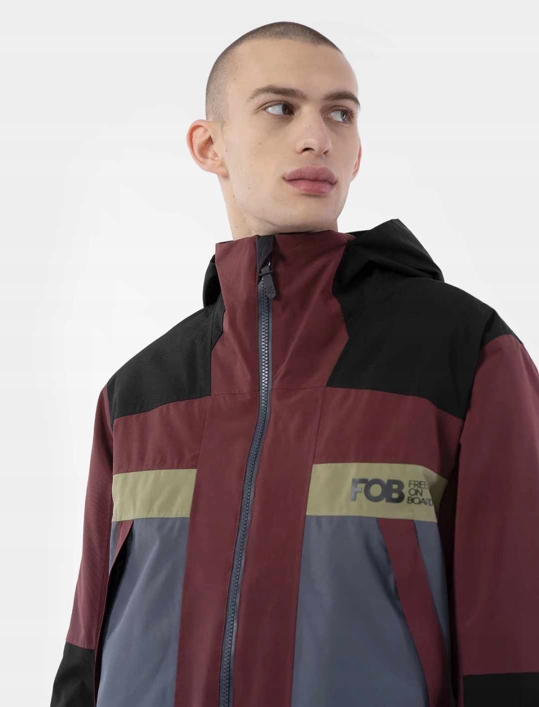 4F KURTKA SNOWBOARDOWA MĘSKA NARCIARSKA MEMBRANA 15 000 KUMS003 BORDOWA r.L Kod producenta 4F KURTKA SNOWBOARDOWA MĘSKA NARCIARSKA