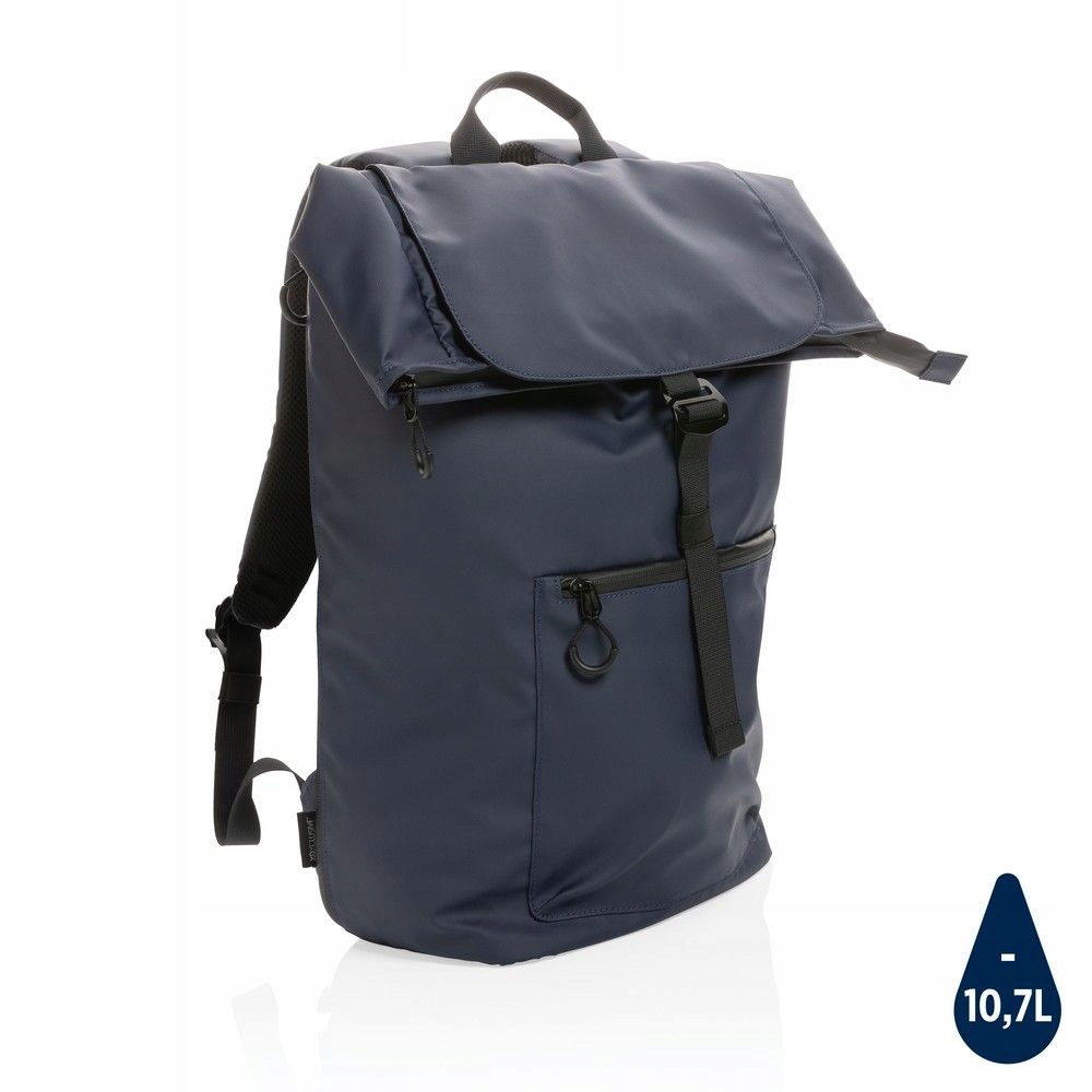 Batoh na notebook 15.6", modrý, vyrobený z recyklovaných materiálů rP