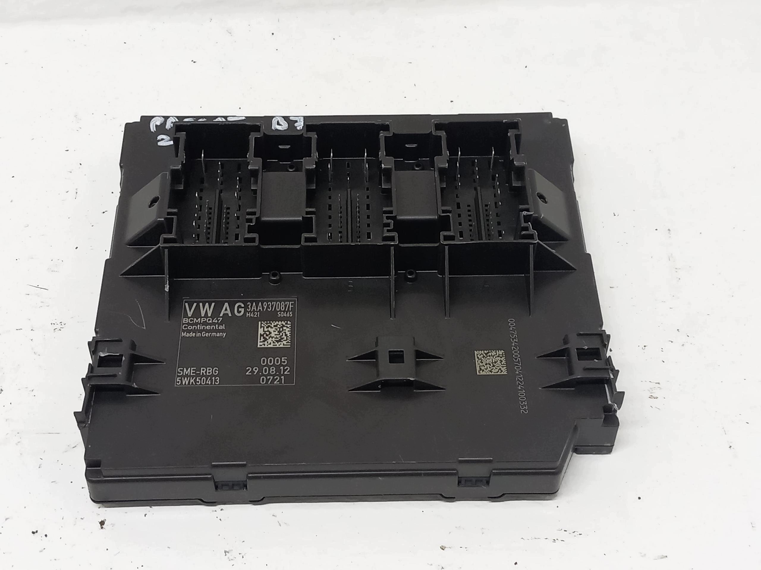 VW PASSAT B7 CC module control unit BORDNETZ BCM KOMFORTU 3AA937087F OEM