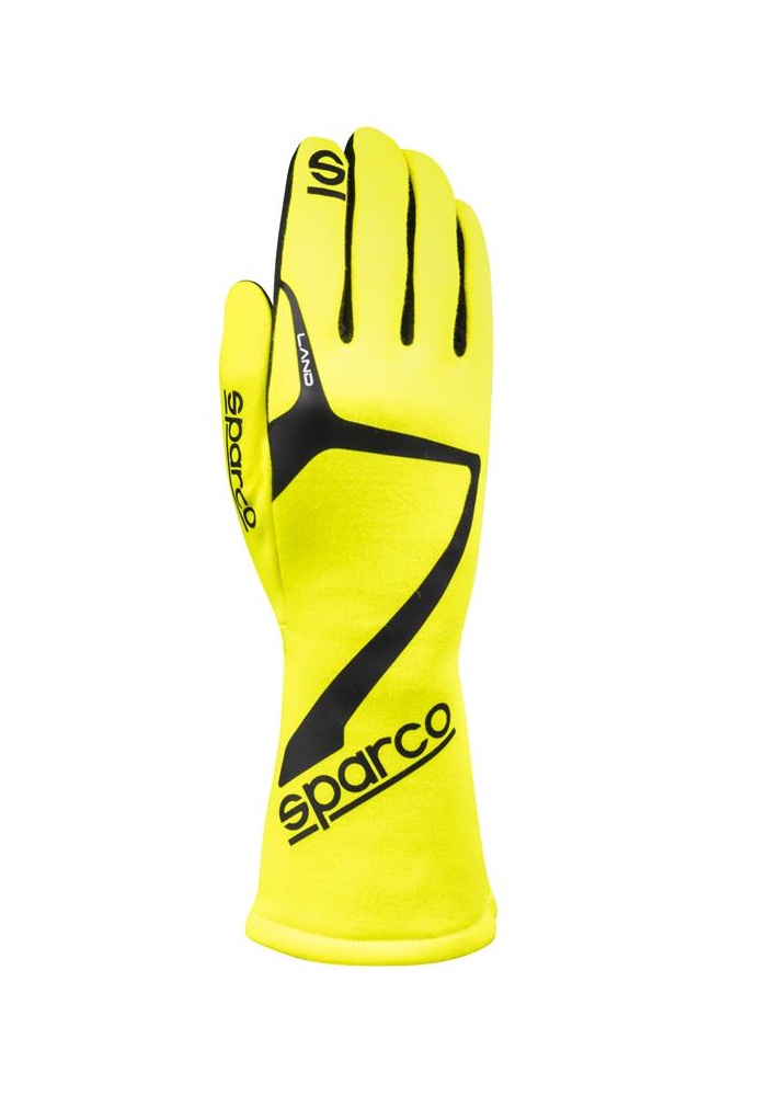 Rukavice Sparco Land homologácia Fia 8856-2018 žlté veľ L