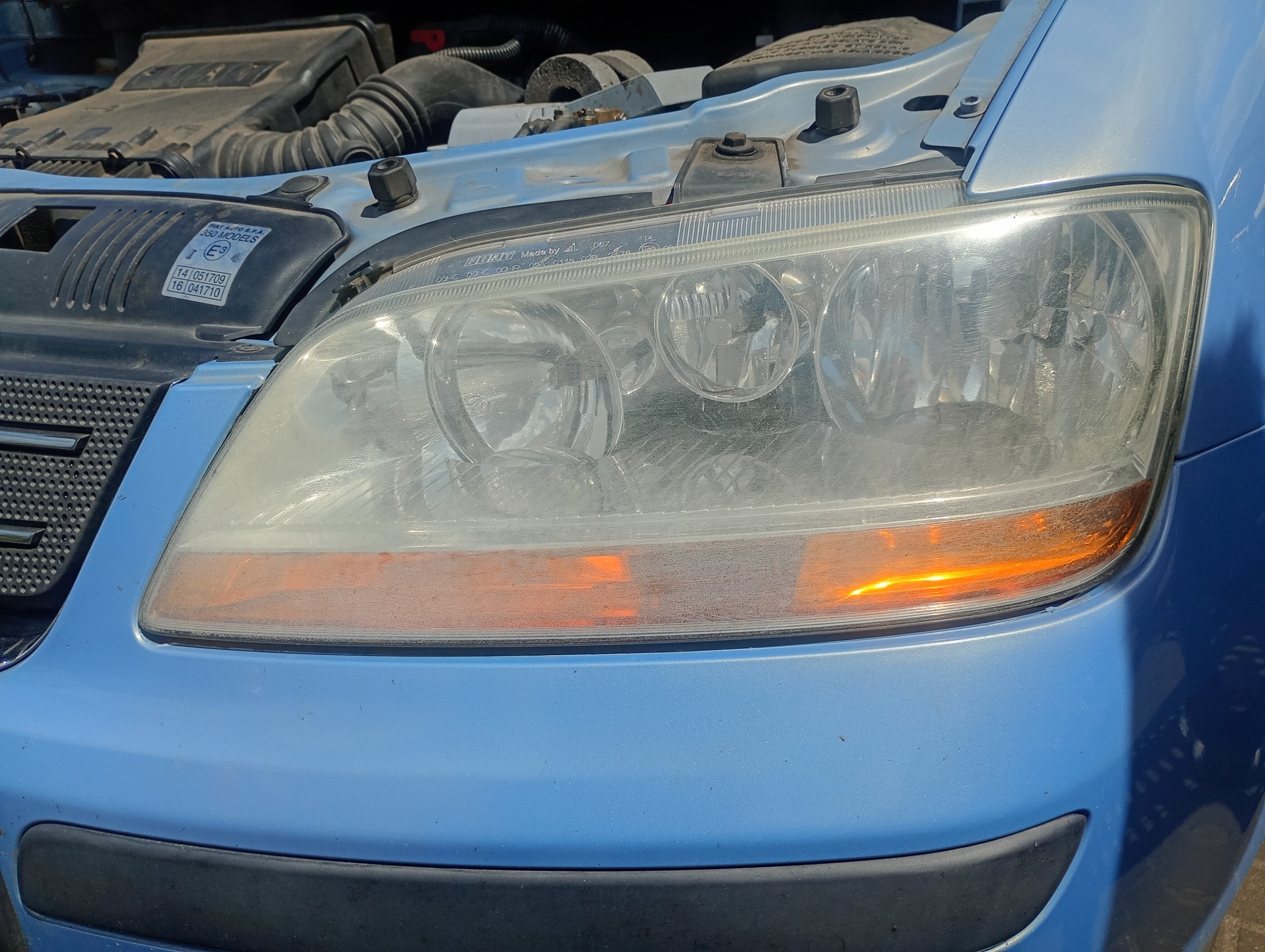 REFLEKTOR left light left front front Fiat Idea 03-12
